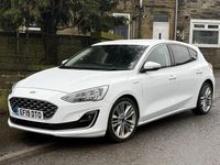 Used Ford Focus Vignale 125 HP (91 kW) 2019 White Hatchback