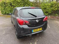 Used Vauxhall Corsa Edition 99 HP (72 kW) 2015 Black Hatchback
