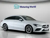 Usado Mercedes CLA180 AMG line 2022 Blanco Berlina
