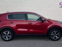 Used Kia Sportage 136 HP (100 kW) 2021 Red SUV
