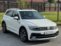 Used VW Tiguan R-line 150 HP (110 kW) 2016 White SUV