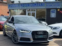 Used Audi A6 Black Edition 190 HP (139 kW) 2017 Grey Sedan
