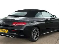 Used Mercedes C220 AMG Line Premium 194 HP (142 kW) 2019 Black Cabriolet