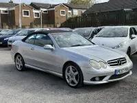 Used Mercedes CLK280 2007 Silver Cabriolet