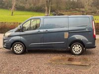 Used Ford Transit Custom Limited 130 HP (95 kW) 2019 Blue Van