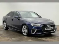 Used Audi A4 S-Line 147 HP (108 kW) 2022 Blue Sedan