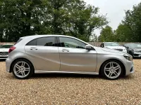 Used Mercedes A200 AMG line 136 HP (100 kW) 2017 Silver Hatchback