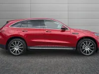 Used Mercedes EQC400 AMG line 300 kW (408 HP) 2023 Red SUV