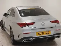 Used Mercedes CLA180 AMG Line Premium Plus 136 HP (100 kW) 2021 Silver Coupe