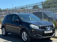 Used Nissan Qashqai N-TEC 106 HP (77 kW) 2010 Black SUV