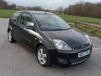 Used Ford Fiesta Zetec 75 HP (55 kW) 2007 Black Hatchback