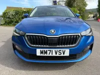 Used Skoda Scala SE Technology 2022 Blue Hatchback