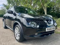 Used Nissan Juke N-Connecta 110 HP (80 kW) 2016 Black SUV