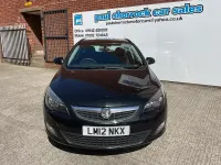 Used Vauxhall Astra S 130 HP (95 kW) 2012 Black Estate