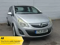 Used Vauxhall Corsa 2011 Silver Hatchback