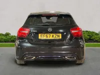 Begagnad Mercedes A180 AMG Line Premium 2017 Svart Halvkombi