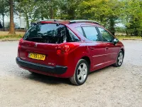Used Peugeot 207 Sport 120 HP (88 kW) 2010 Red Estate