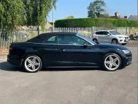Used Audi A5 Cabriolet S-Line 187 HP (137 kW) 2019 Black Cabriolet