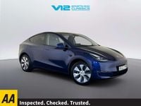 Used Tesla Model Y Long Range AWD 378 kW (514 HP) 2022 Blue SUV