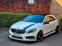 Used Mercedes A200 AMG 2015 White Hatchback