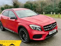 Used Mercedes GLA200 AMG line 156 HP (114 kW) 2018 Red SUV