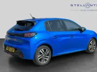 Used Peugeot 208 Allure 99 HP (72 kW) 2021 Blue Hatchback