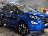 Used Ford Ecosport ST-Line 125 HP (91 kW) 2018 Blue SUV