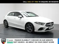 Used Mercedes A200 AMG line 163 HP (119 kW) 2019 White Hatchback