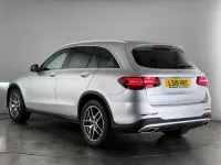 Begagnad Mercedes GLC220 AMG line 2018 Silver SUV