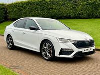 Used Skoda Octavia vRS 200 HP (147 kW) 2021 White Hatchback