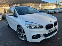 Begagnad BMW 218 M Sport 2017 Vit Halvkombi