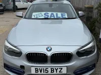 Used BMW 116 Sport Line 2015 Silver Hatchback