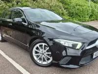 Begagnad Mercedes A200 Premium 2018 Svart Halvkombi