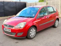 Used Ford Fiesta Style 2008 Red Hatchback