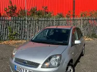 Used Ford Fiesta Zetec 75 HP (55 kW) 2007 Silver Hatchback