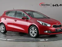 Used Kia Ceed 126 HP (92 kW) 2013 Red Hatchback