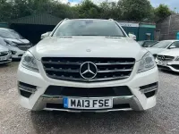 Used Mercedes ML250 AMG 200 HP (147 kW) 2013 White SUV