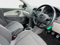 Used VW Polo Design 75 HP (55 kW) 2015 White Hatchback