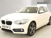 Used BMW 116 Sport Line 2018 White Hatchback