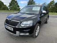 Used Skoda Yeti SE 110 HP (80 kW) 2015 Black SUV