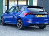 Used Skoda Scala Monte Carlo 108 HP (79 kW) 2022 Blue Hatchback