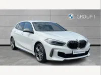 Używany BMW M135 Comfort Edition 306 KM (225 kW) 2021 Biały Hatchback