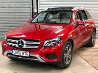 Used Mercedes GLC250 Premium 204 HP (150 kW) 2016 Red Estate