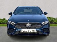 Used Mercedes A180 AMG Line Premium Plus 136 HP (100 kW) 2022 Blue Hatchback
