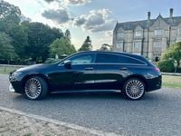 Used Mercedes CLA250e Shooting Brake AMG line 2023 Obsidian black Estate