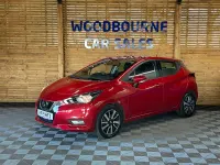 Used Nissan Micra Acenta 100 HP (73 kW) 2019 Red Hatchback