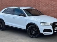 Used Audi Q3 Black Edition 184 HP (135 kW) 2018 White SUV