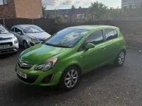 Used Vauxhall Corsa Excite 2014 Green Hatchback