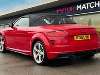 Used Audi TT S-Line 245 HP (180 kW) 2019 Red Cabriolet