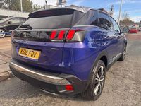Used Peugeot 3008 GT-line 130 HP (95 kW) 2018 Blue Hatchback